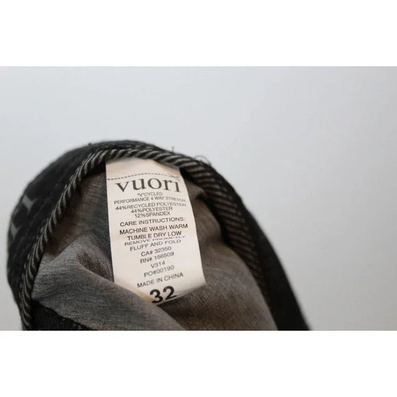 Vuori Cruise BoardShort Black Vintage Floral Gray Men's Board Shorts 32 H14054 - Picture 11 of 13